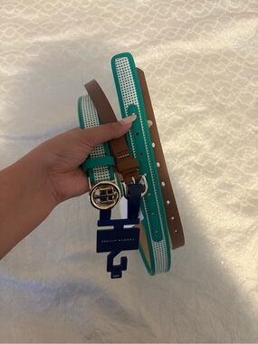 Tommy Hilfiger 2-Piece Belt Set – Size M/M – New With Tags